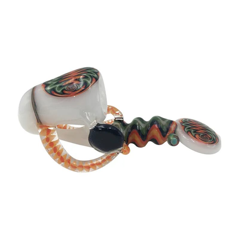 Lobster bubblers glass pipes hand pipes 6.7 inch unique tobacco tube for smoking dry herb