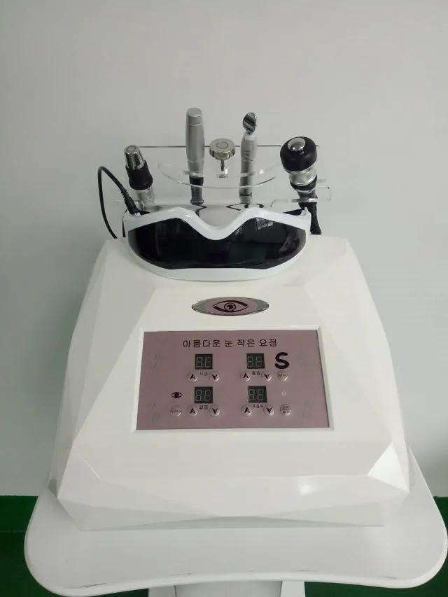 Multifonction bipolaire rf lifting machine rf lifting soins des yeux visage masseur vibrateur