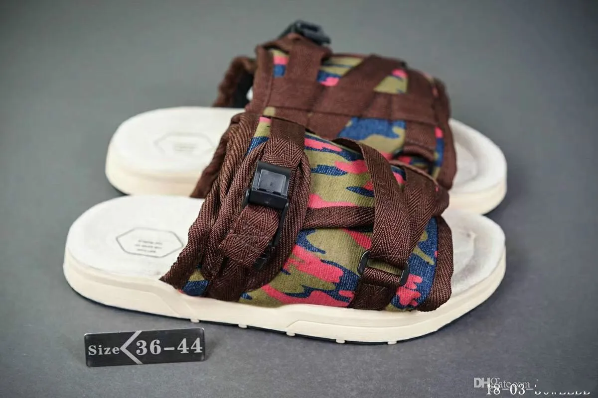 Visvim Walkaroo Slippers Unisex Fashion Shoes For Beach
