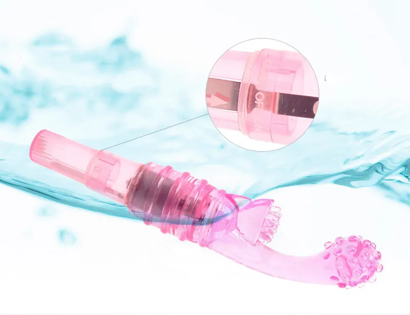 Waterproof Finger Shape G Point Vibrator Squirt Rocket Tickler Pocket