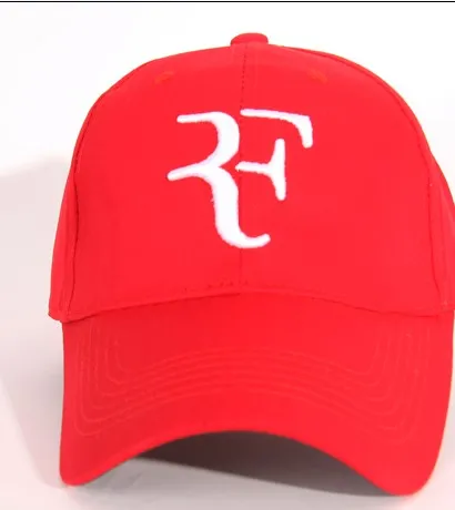 Hoed Groothandel-Drop Verzending Klassieke Hoge Kwaliteit Nieuwste Buitenlandse Handel Fashion Tennis Cap Roger Federer RF Tennis Tennis Hoeden 2018 Nieuw