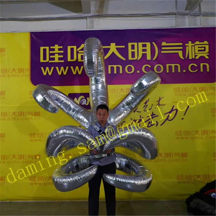 Из Китая Дешевле цены Гигантские надувные крылья Надувные костюмы для City Park Parade Новогоднее украшение
