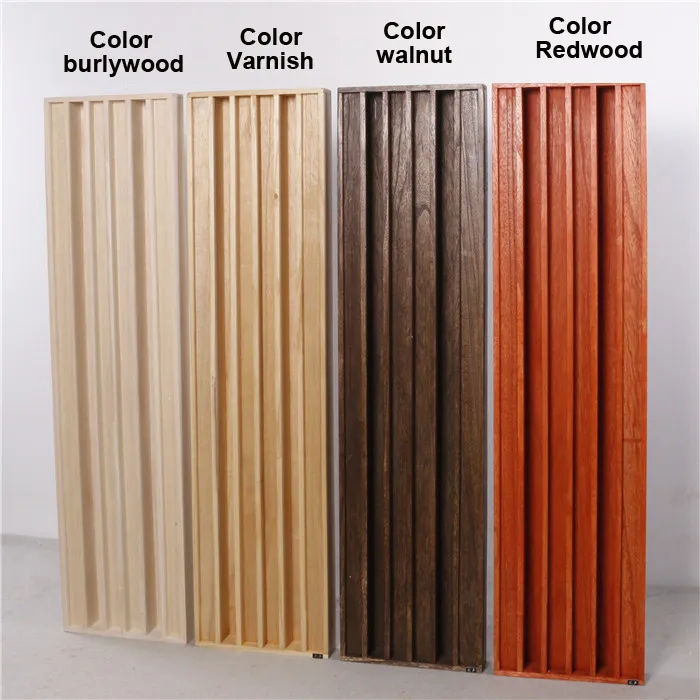 120x60cm High quality Paulownia wood material sound diffuser wood diffuer panels for music hall/home theaters acoustical panels