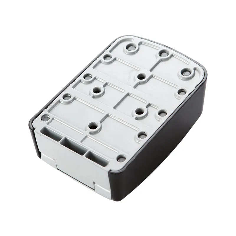 Caja de bloqueo para llave de casa, caja de bloqueo con cerradura de  combinación de montaje en pared, cajas de seguridad de 10 dígitos con  contraseña