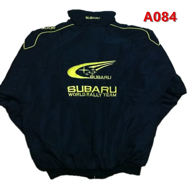 2018 Subaru Embroidery Cotton Nascar Moto Car Team Racing Jacket Suit