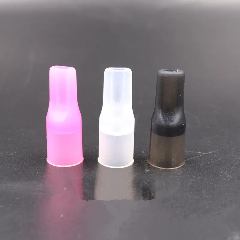 Siliconen platte mondstukafdekking Rubberen druppeltip Siliconen wegwerptesttips Testerdop 9 mm diameter voor Ploom Tech IQOS Vaporizer Tank