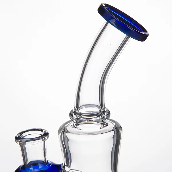 Szklane zlewki Bong Dab Rig szklane rury wodne bongs kwarcowy banger miska wiertnice olejowe bulbbler palący rury szklane banger wieszak gwóźdź 932