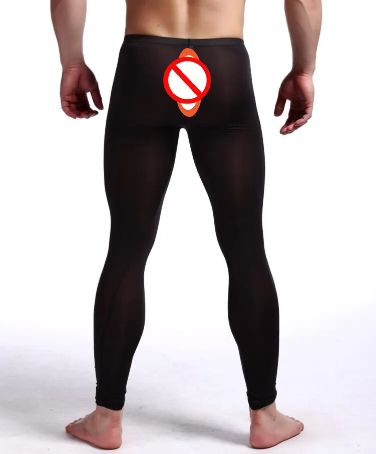 Intimo da uomo sexy Abbigliamento Leggings Zentai trasparenti Balletto Mutandine di seta Costumi Nylon Spandex seta di latte super elasticizzata seta di ghiaccio