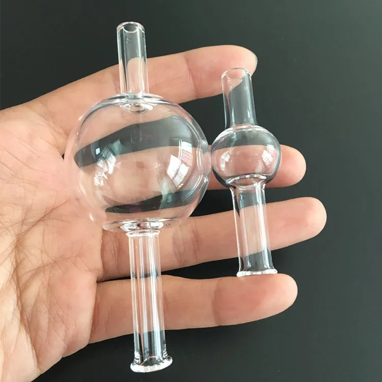 Huile de quartz Banger Nail Quartz Banger Carb Cap Bouchon de carburateur à bulle transparent universel avec diamètre 40 mm et 21 mm pour vous choisissez 3351218