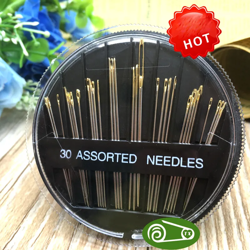 / SET SEWING Needles Assorterad Hand Symning Nål Mending Craft Quilt Sy verktyg för kvinnor Hemtillbehör