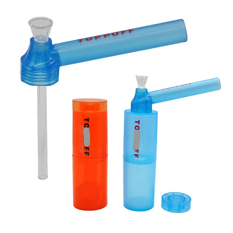 Wholesale Mini Smoking Bong Portable Acrylic Bong Top Puff Portable