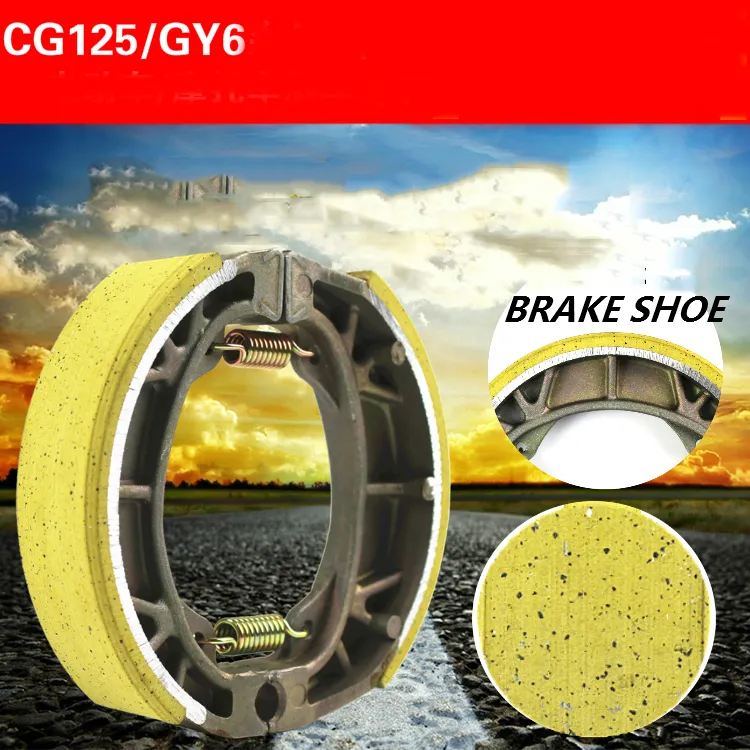 CG125 Electric Car Bolero Brake Shoe Price Front And Rear Drum Brakes
