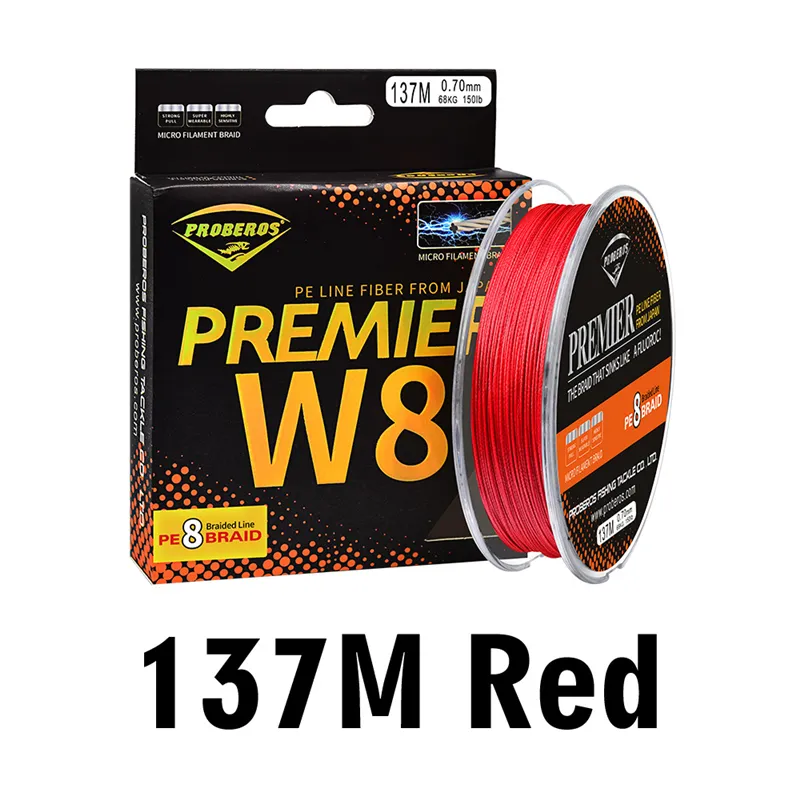 Flexible Best Braided Fishing Line Fishing Line 8 Strand PE