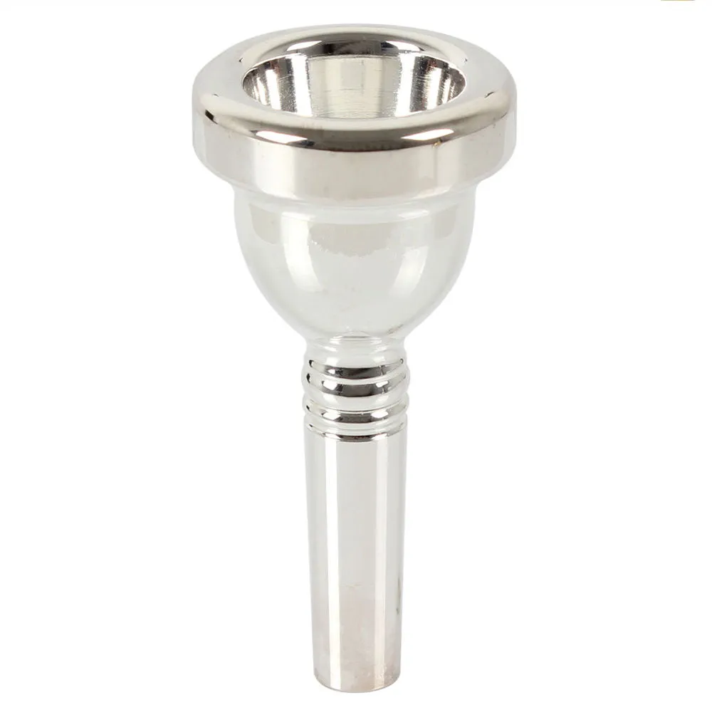 Embouchure en argent pour trombone à petite tige 12C Nouveau