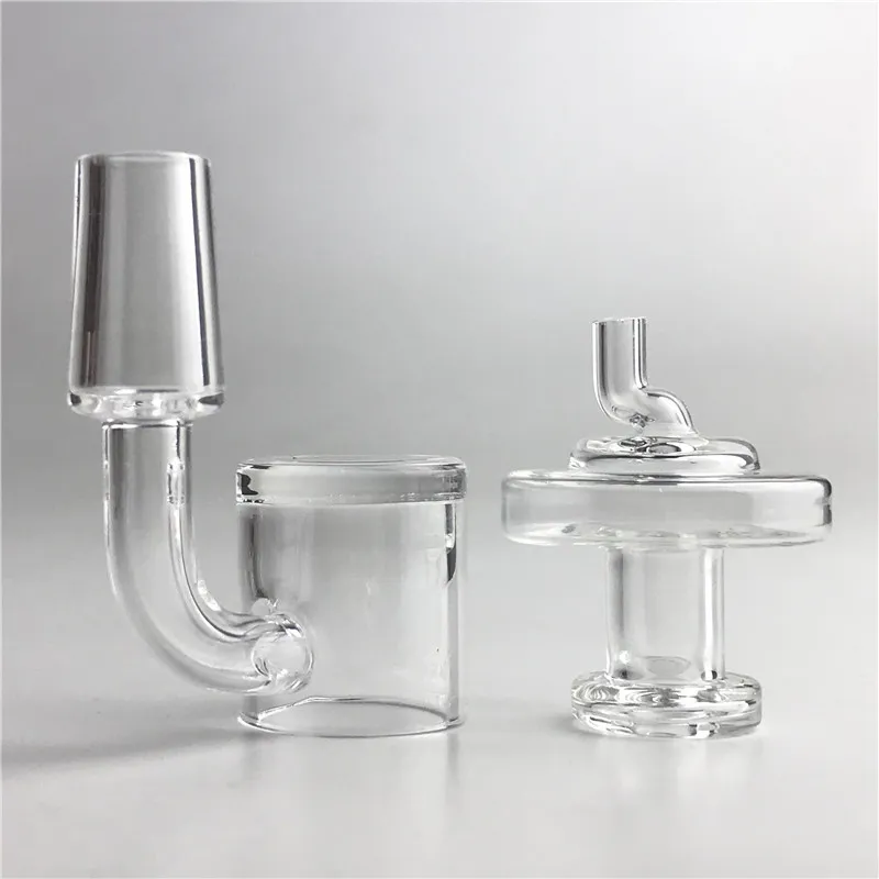 25mm XL Quartz Banger Carb Cap with Hookah 4mm Thick Bottom Flat Top 10mm 14mm 18mm Glass Toro Caps for Smoking