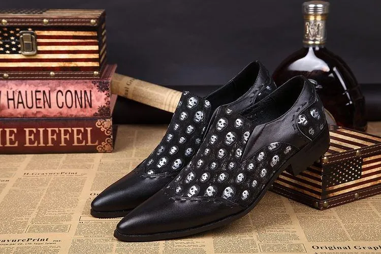 Moda personalizzata scarpe a punta da uomo in pelle scarpe da uomo maschili Zapatos Hombre scarpe da sera nere Calzature da lavoro! 45 46