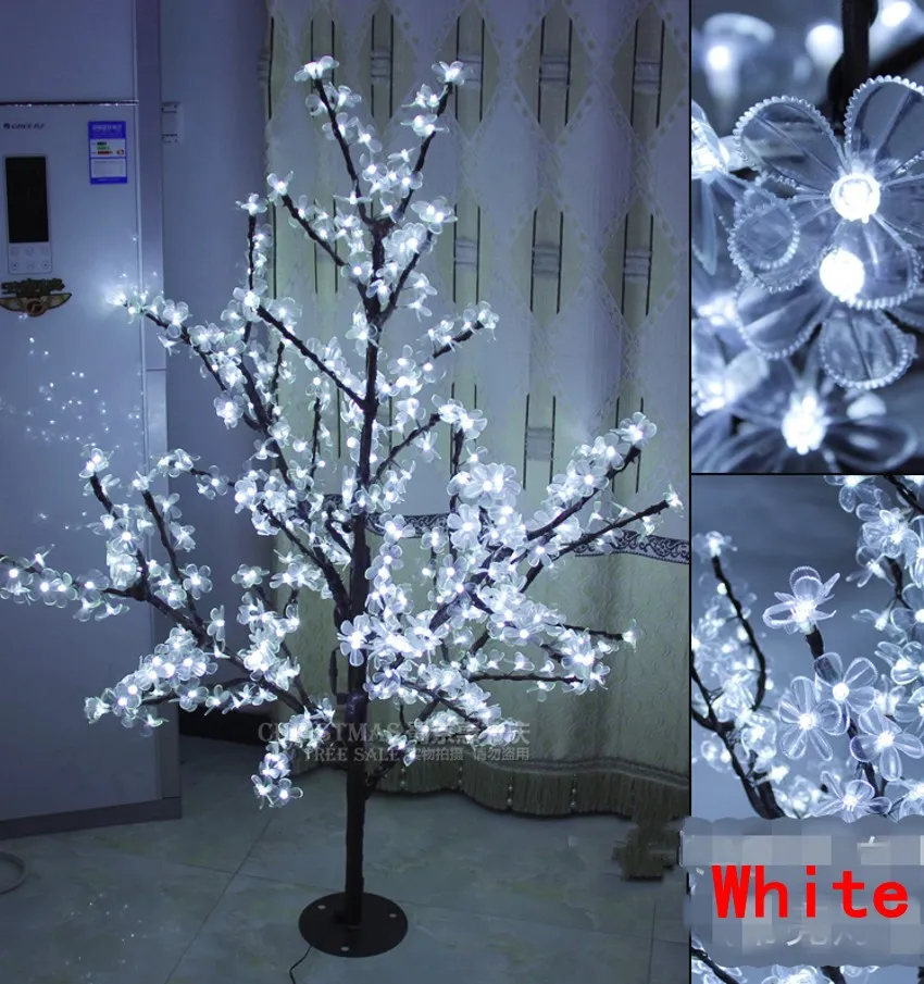 2019 Christmas LED Cherry Blossom Tree Light 1.5M Tree Lights Fairy Lights Landscape Outdoor Lighting for Holiday Wedding Deco