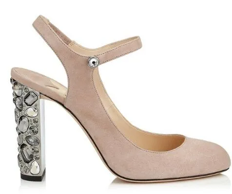 Acquistare Sandali Con Tacco Alto In Pelle Scamosciata Con Lacci Neri  Sandali Con Tacco Rivestiti In Cristallo Con Tacco Alto Da Donna Scarpe Da  Sposa Cinturino Alla Caviglia Economico | Consegna Veloce