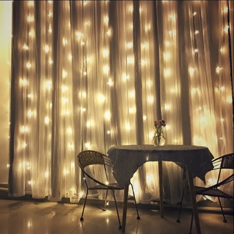 300 LED Twinkle Star Fairy Icicle Christmas Lights For Indoor Outdoor Wall Decor Perfect For Weddings Parties Home Garden And Bedroom From Esw house 19.92 DHgate.Com