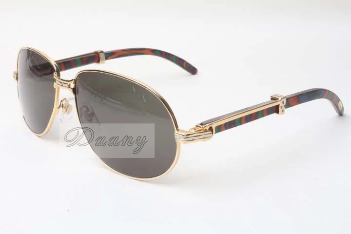 Manufacturers selling fashion leisure men and women natural color peacock leg Sunglasses 566 very beautiful sunglasses size 6117274687