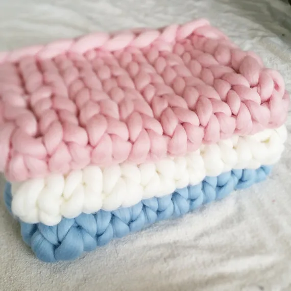 New Handmade Blanket Soft Wool Knitting Blanket Newborn Baby Pography Po Props Backdrop Rug Baby Shower Wrap Towel8613142