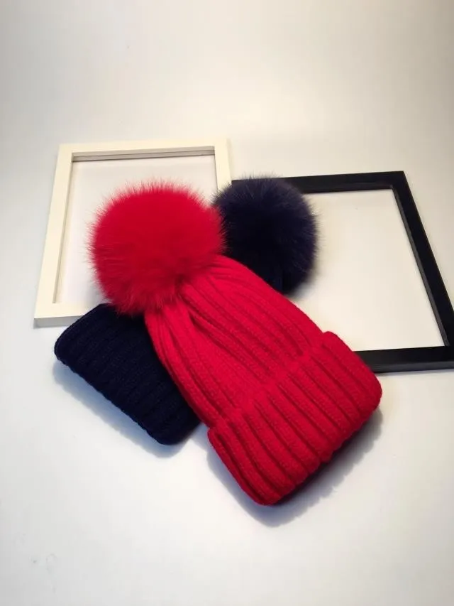 pompom hat fur hat winter hats for women knitted hat winter beanie hat women hat (5)