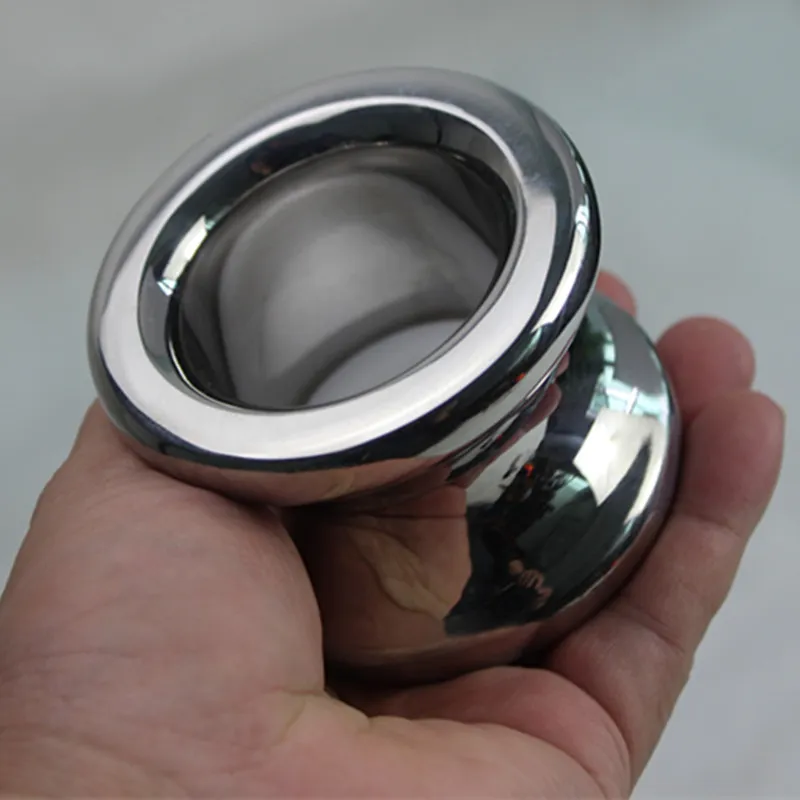 Qualità Grande Anello In Acciaio Inox Anello Anale Prodotti Del Sesso Del Pene Anello Del Pene Cock Cage BDSM Giocattolo Gioco Adulti 4 Dimensioni la Scelta H8-35