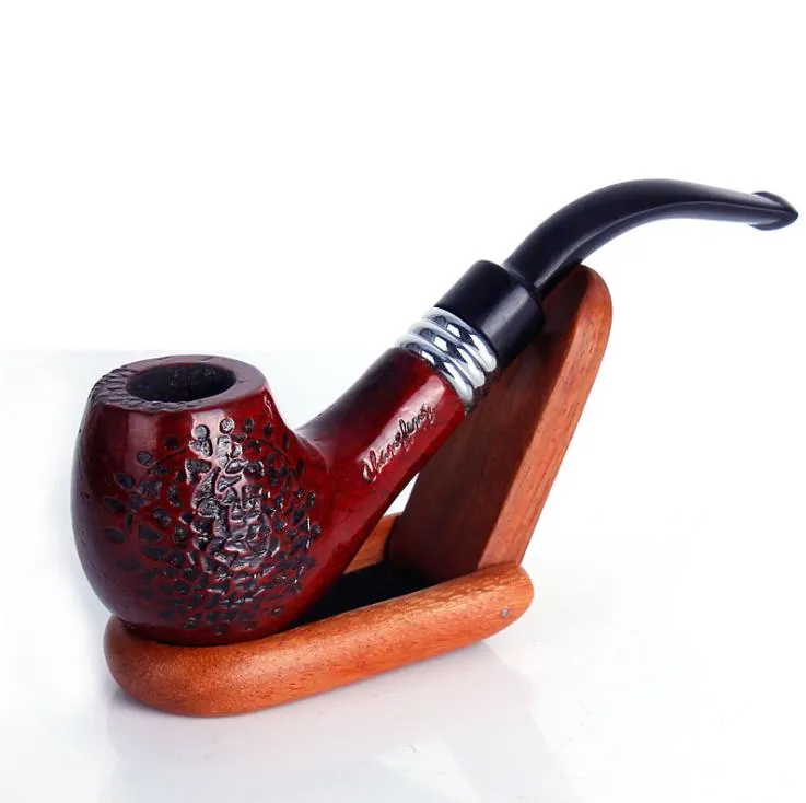 2018 nouveaux produits, pipes en bois massif faites à la main, pipes et pipes à fumer.