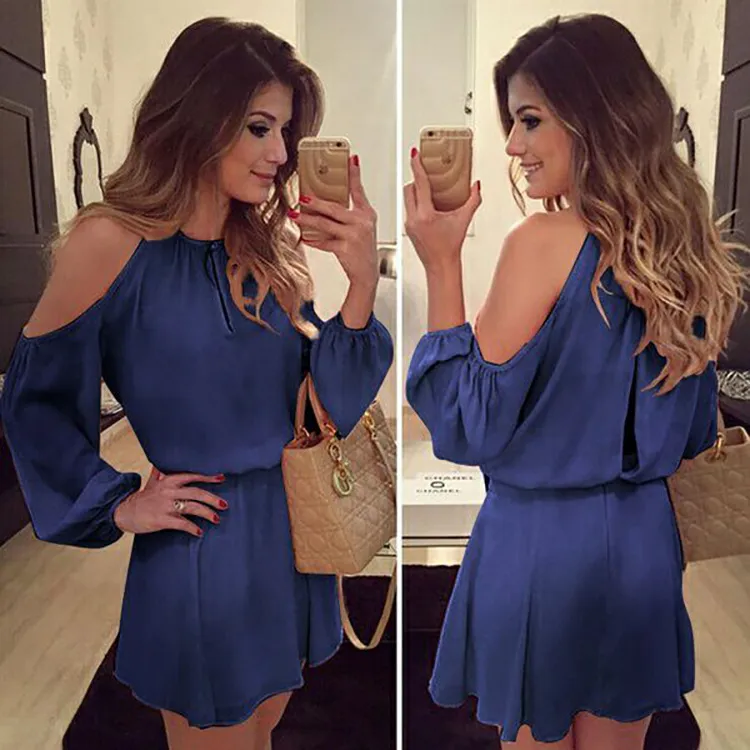 Vestidos de chifon casuales best sale