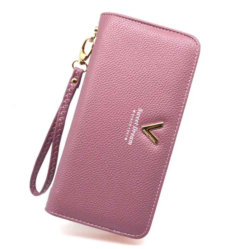 Stylish Womens Wallets Nz For Women With Long Zipper, Card Holder, And