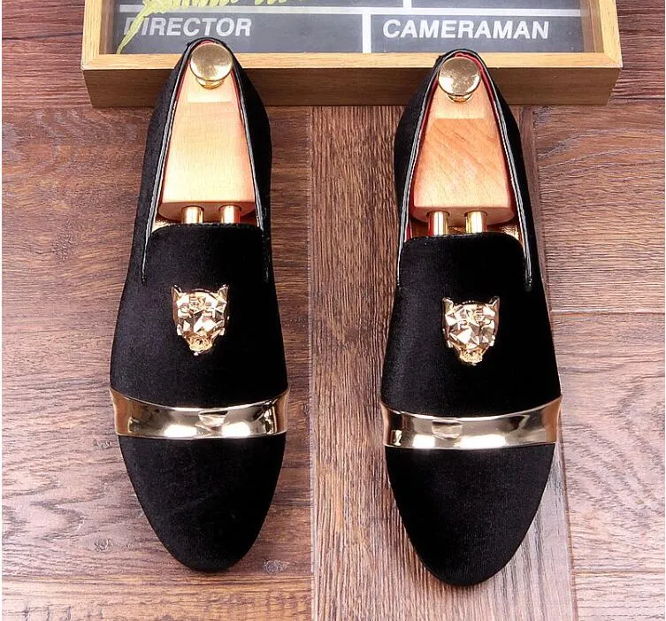 Verão de luxo decoração de metal dirigindo respirável planos de couro genuíno loafers homens sapato casual moda deslizamento grande