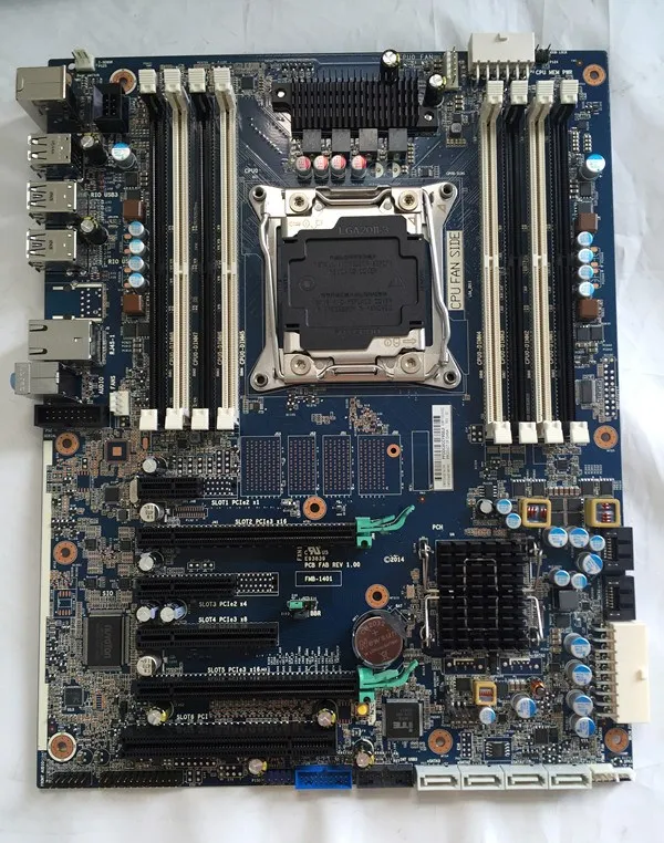 ل 761514-001 710324-02 X99 اللوحة الأم محطة العمل ل Z440 LGA2011 اختبار العمل