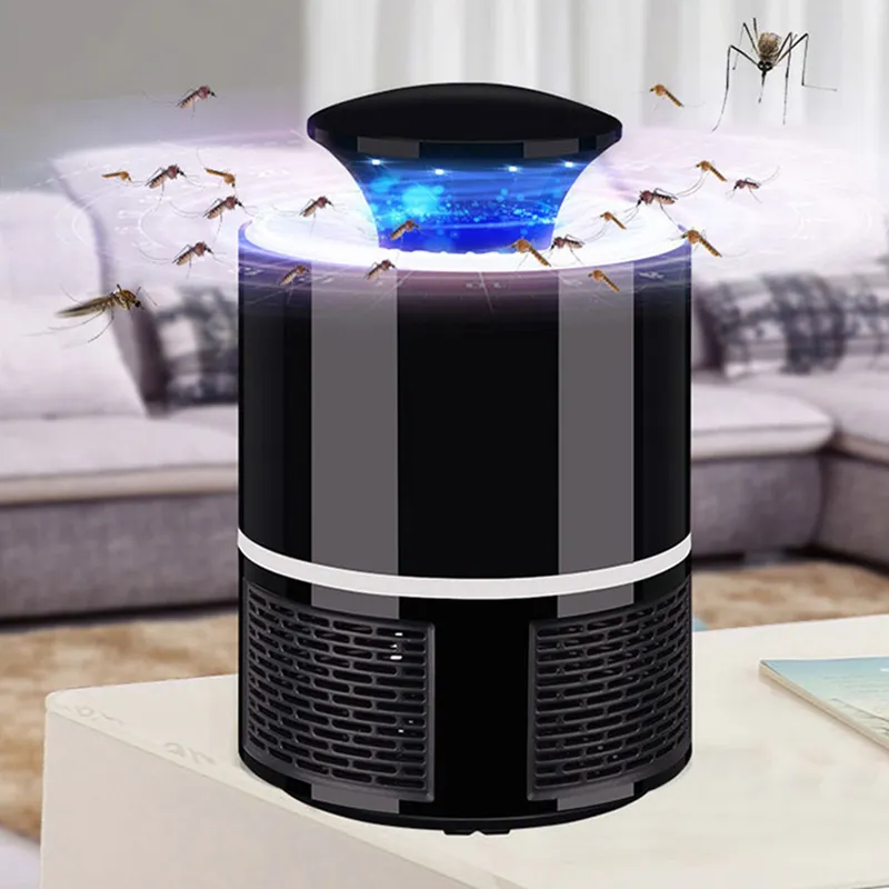 Eletrônico Mosquito Killer Light Usb Photocatalyst Mosquito Lâmpada Eletrônica Inseto Assassino Bug Zapper Mosquito Repelente UV Night Light