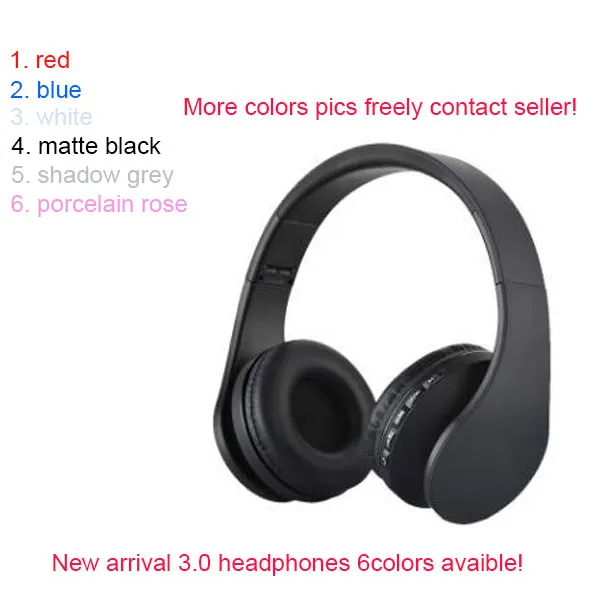 Auriculares Wireless 3.0 de marca 2018 Fábrica de alta calidad auriculares Sellados auriculares sellados Bluetooth DHL Nuevo Avaible de 6 colores