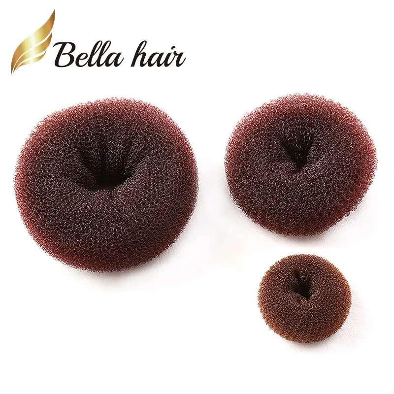 Buy Fireboomoon 3Pcs Extra-large Size Hair Donut Bun Ring Styler Maker  （Brown） Online at desertcartKUWAIT