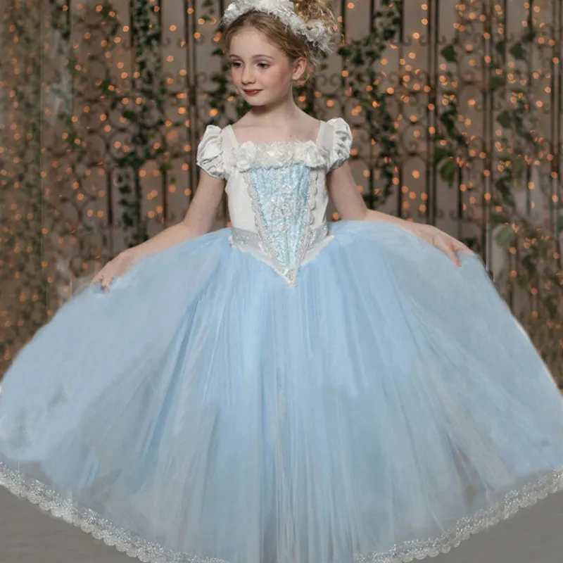 Robe De Princesse Cendrillon Pour Petite Fille