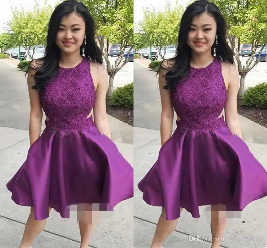 lilac homecoming dresses