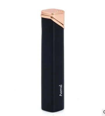 Nouvelle arrivée véritable Aomai Compact Jet Butane briquet torche meule feu briquets droits fil de tungstène spécial allume-cigare