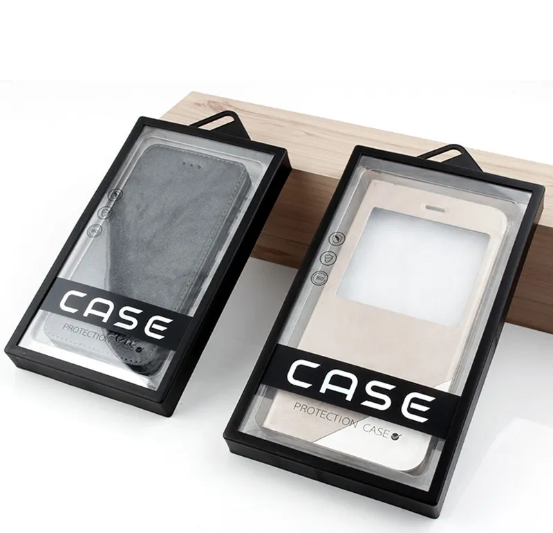 럭셔리 폰 케이스 포장 상자 아이폰 7 플러스 X 블리스 터 포장 아이폰 X 케이스 백 커버 수호자 블랙 옐로우