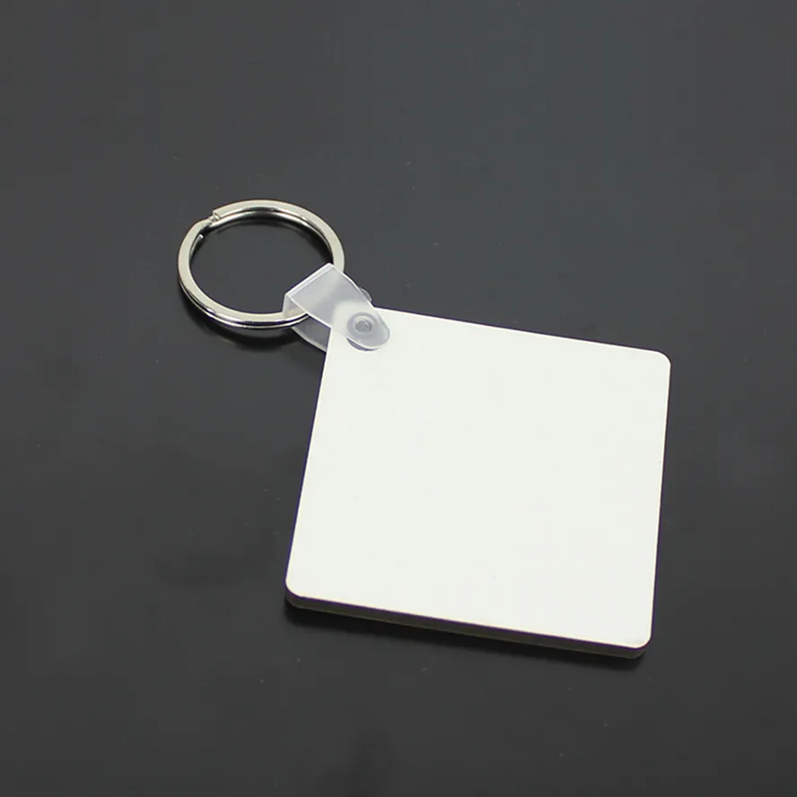 10pcs Sublimation Name Badge MDF with Pin for Heat Transfer