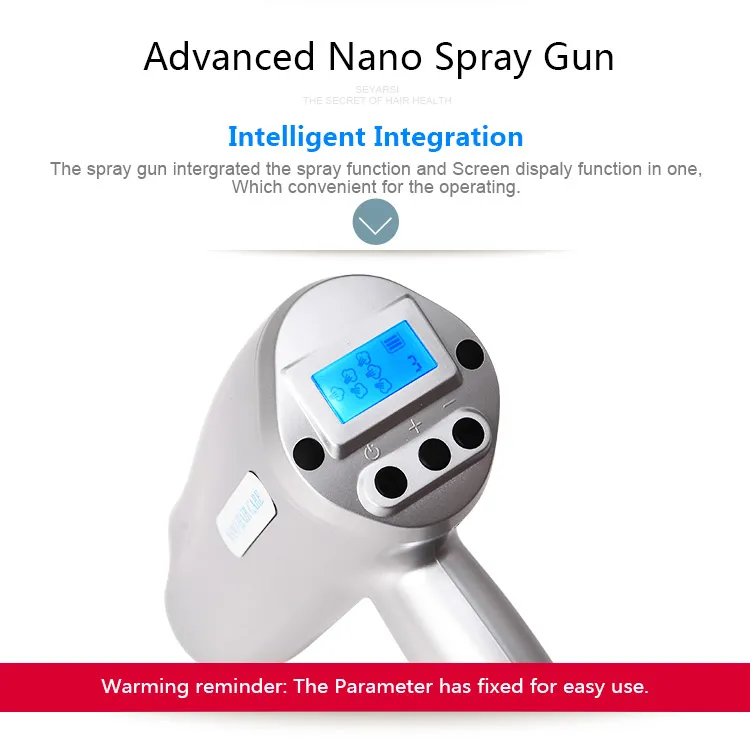 Factory Direct verkopende Nano Hair Care Machine Scalp Regime Machine