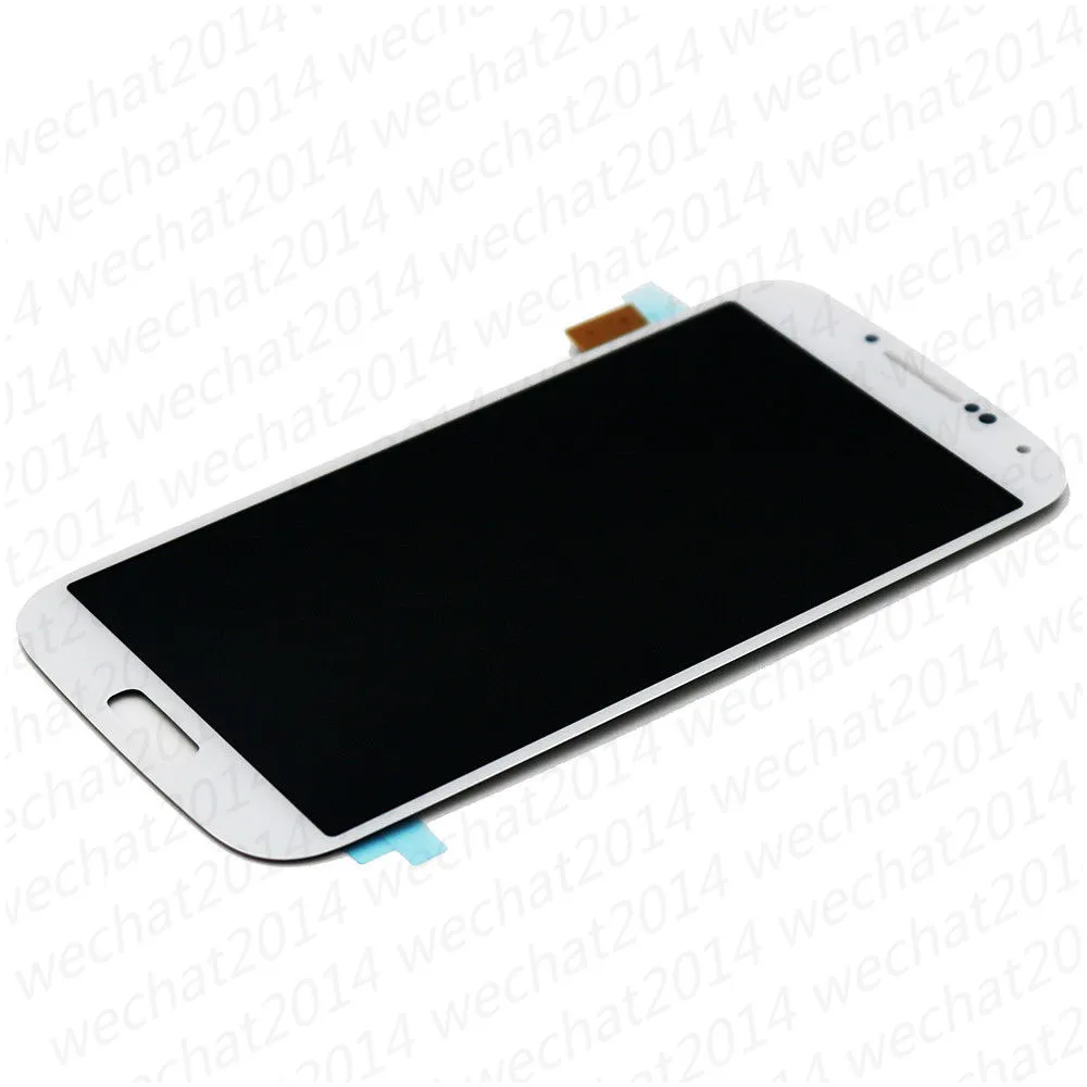 50 adet LCD Ekran Dokunmatik Ekran Digitizer Meclisi Samsung Galaxy S3 I9300 S4 I9500 S5 I9600 G900 Için Yedek Parçalar Çerçeve Ile