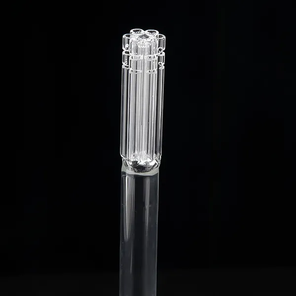 6 accessoires de fumeur de diffuseur de tige en verre armé avec joint femelle de 19 mm à 19 mm pour tuyaux d'eau de bangs