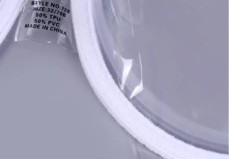 女性のセクシーなプッシュアップランジェリーブラジャー下着 TPU PVC 透明なクリアブラジャー超薄型ストラップ見えないブラジャー