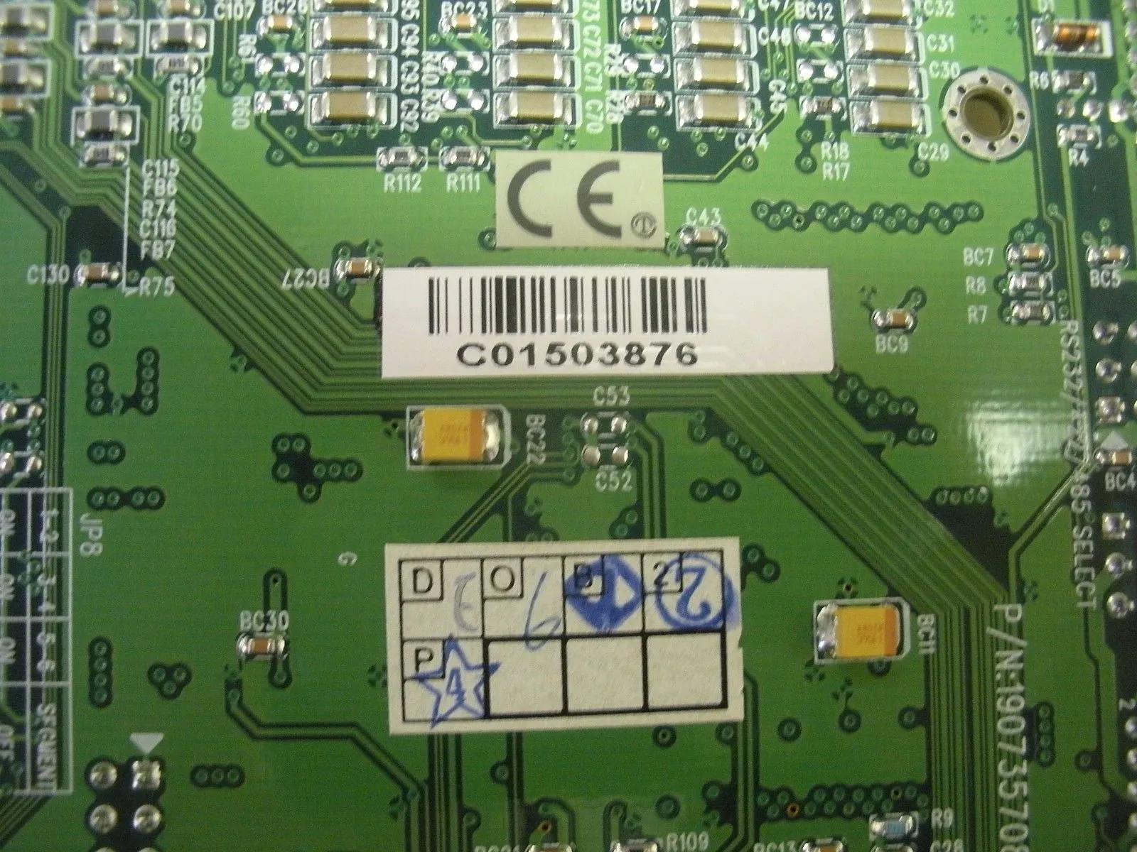Industrieausrüstungsplatine SBC-357/4M 386CPU CARD REV.A1 CPU-Karte halber Größe