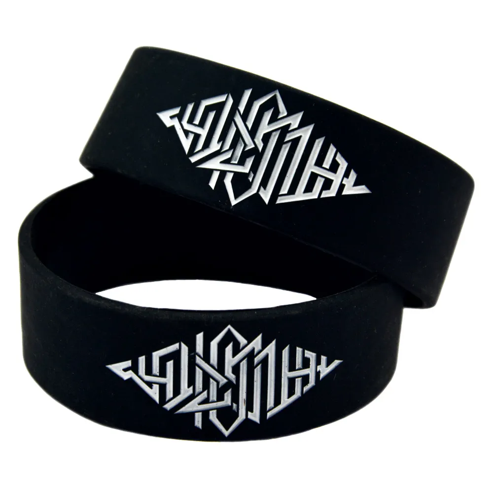 Custom Silicone Wristband Rubber Band Bracelets 1 Inch Wide Affordable Bulk Offer By OneBandaHouse From Fengyune 77.61 DHgate.Com