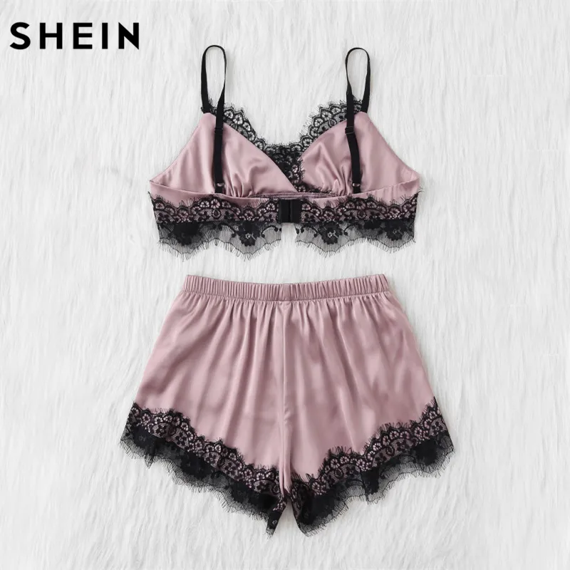 Pijama de seda shein deals