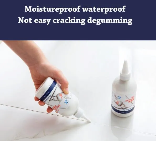 Gratis frakt Professionell 280ml Epoxy Grouts Vacker tätningsmedel för golv Vattentät Mouldsäker gapfyllningsmedel sant för väggporslin