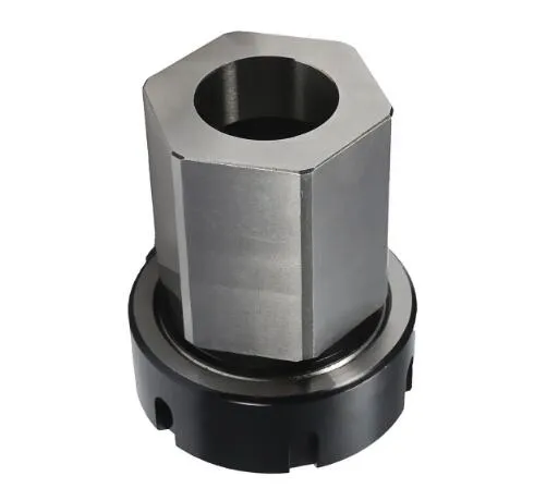 Hex ER40 Collet Chuck Block Holder 39005125 For CNC Lathe Engraving Machine Cross Hole Drilling3933354
