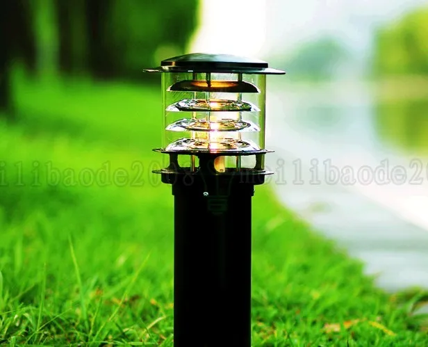 BE134 Europese 55 cm / 60cm gazon lampen aluminium buiten binnenplaats tuin lamp stro hoed led straatverlichting waterdichte huishoudelijke landschap verlichting